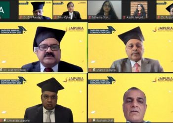 Jaipuria institute of management organises 2nd e-convocation, 1023 students awarded degrees