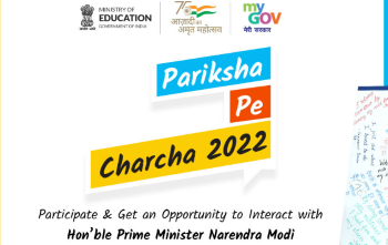 Registration for Prime Minister’s Pariksha Pe Charcha 2022 edition (Discussion on Examination) opens from Dec 28, 2021 to Jan 20, 2022