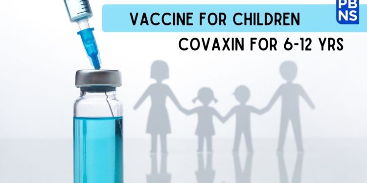 Govt. approves Covaxin for 6-12 years age group
