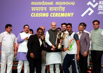 Hosts Jain University crowned Champions as the KIUG 2021 conclude