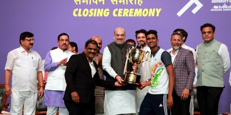 Hosts Jain University crowned Champions as the KIUG 2021 conclude