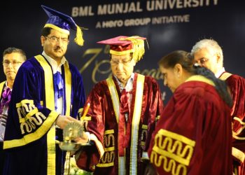 BML Munjal University’s 7th Convocation: Kumar Mangalam Birla conferred Honorary Doctorate Degree (Honoris Causa)