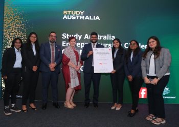 All-girls team of MIT-WPU wins the 1st Study Australia Entrepreneurship Challenge