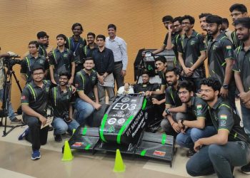 IIT Madras Students’ Raftar Formula Racing Team unveils its first Electric Racing Car