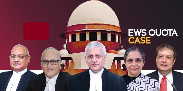 Constitutional validity of 10% EWS Quota in central HEIs upheld