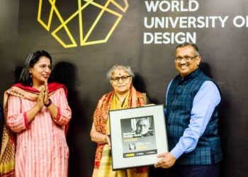 Pof. Archana Shastri feted as ‘design guru’