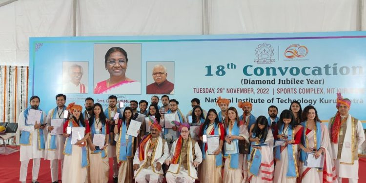 President of India launches Haryana's 1st blockchain-secured graduation  certificates at NIT Kurukshetra – Education21