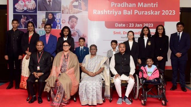 11 children get Pradhan Mantri Rashtriya Bal Puraskar 2023