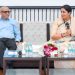 Union Minister – Smriti Irani takes Classes at IIM Udaipur