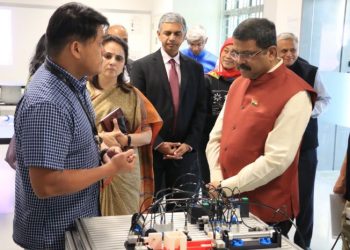 Education & Skills Minister Pradhan in Singapore to strategically widen bilateral engagement in skill development