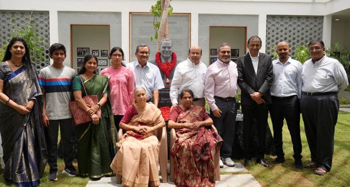 Memorial for Management Education Guru and Great Lakes founder installed at Chennai campus