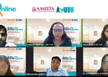 ‘Safe & Brave Online’ skills education launched in Delhi Schools by Amrita university and AYUDH