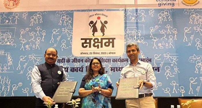 Magic Bus India Foundation to introduce project ‘Saksham’ – a Life Skills Education program in 9000 MP government schools