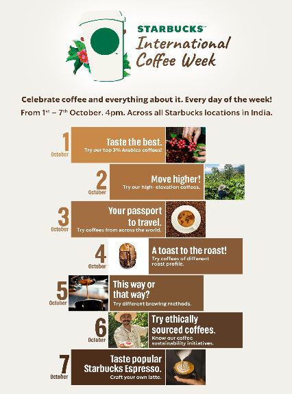 Tata Starbucks celebrates International Coffee Week with launch of its