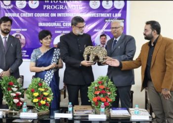 Course on International Investment Law started at DNLU Jabalpur