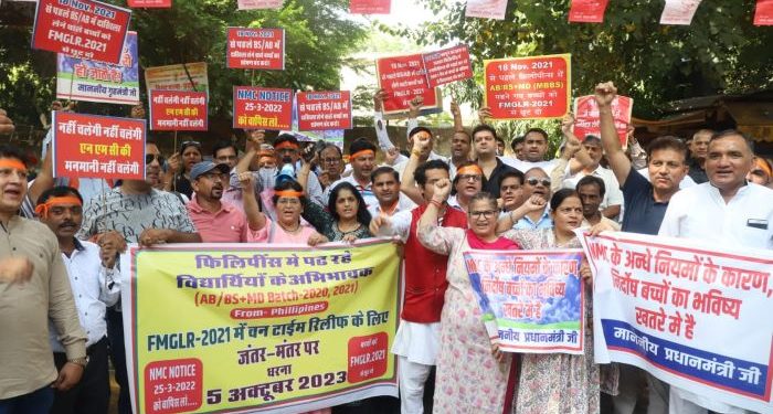 Parents of students pursuing UG Medical Program in Philippines agitate over NMC’s regulation on withdrawn equivalence; plead for exemption