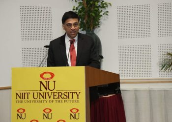 Vishwanathan Anand delivers NIIT University’s 15th Annual Lecture