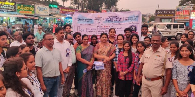 ‘World Antimicrobial Resistance Awareness Week’ observed by Dept of Microbiology, CUTN