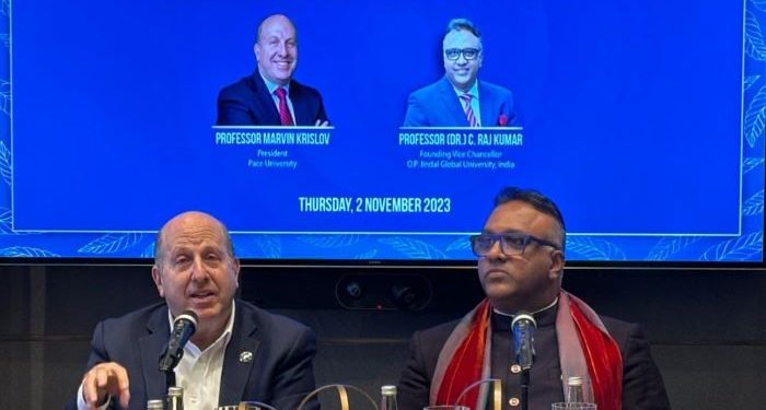 O.P. Jindal Global University enters into twinning and dual degree agreements with Pace University New York