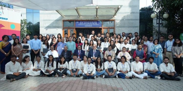 10th batch of 67 SBI YFI Fellows complete their journey; completion celebrated by the valedictory ceremony