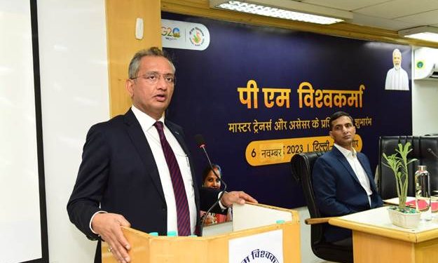 Training of Master Trainers & Assessors Program under the PM Vishwakarma Yojana programme launched, first batch being held at NIESBUD