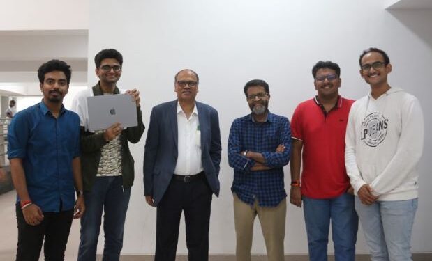 Shiv Nadar University Chennai Students bag first place in IIT Madras Hackathon