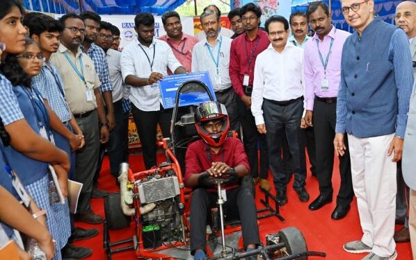 Over 5000 school students visit PROJECT DAY 2024 @ SRM Group of Institutions, Ramapuram, Chennai