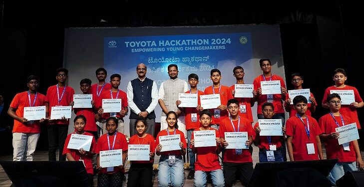 24 Hours Toyota Hackathon concludes, Delhi Public School, Bangalore team declared winner