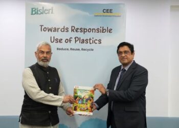 Centre for Environment Education (CEE) releases a school manual ‘Towards Responsible Use of Plastics’ in collaboration with Bisleri International