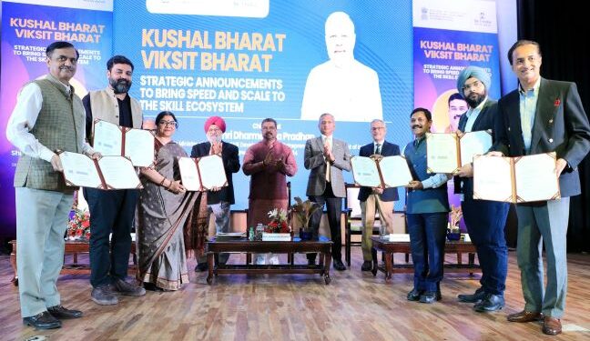 MSDE signs 19 MoUs to bring scale and speed to country’s skill ecosystem