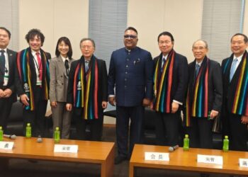 JGU VC Raj Kumar delivers talk on significance of Indo-Japanese partnerships at Japanese Diet
