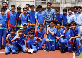 JBCN International School Parel Campus hosts ICC Men’s T20 World Cup Trophy