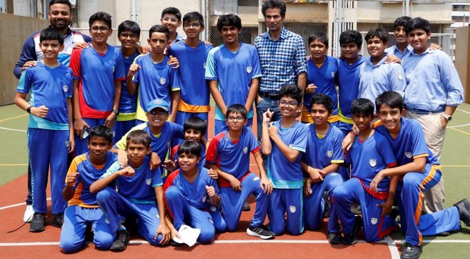 JBCN International School Parel Campus hosts ICC Men’s T20 World Cup Trophy