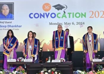 Vice-President Dhankhar graces BIMTECH’s 36th Convocation