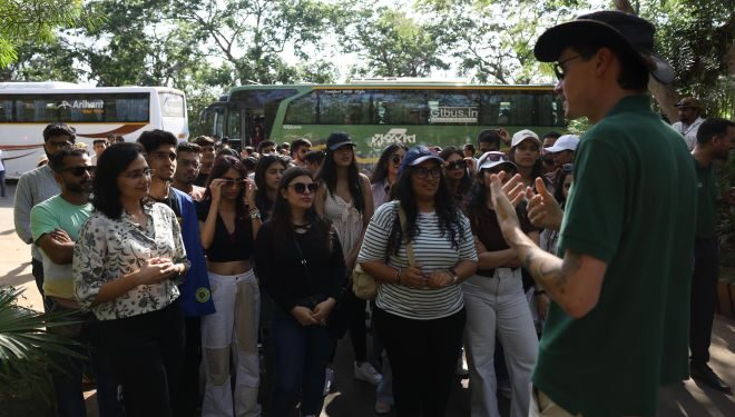 Vantara Hosts MBA Students at the Sanctuary for Wildlife Conservation lessons