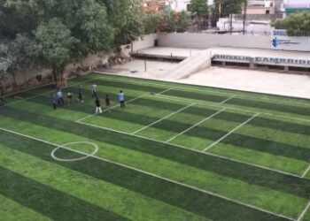 Shivalik Public School Agra adds Multisport Turf for students to build athletic skills, promote sports
