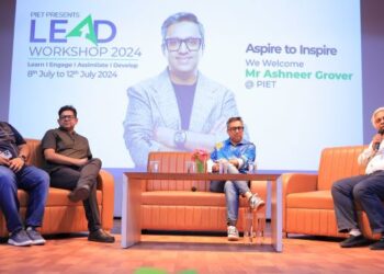 Ashneer Grover shares valuable insights and life lessons with PIET students