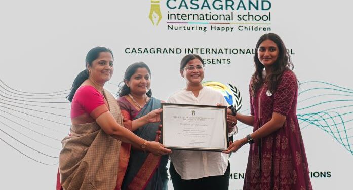 I.I.M.U.N Tamil Nadu Conference 2024 spread over 3 days commences at Casagrand International School, Chennai