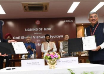 Airbus to set up Centre of Excellence, Chair Professor and scholarships for aerospace studies at Gati Shakti Vishwavidyalaya