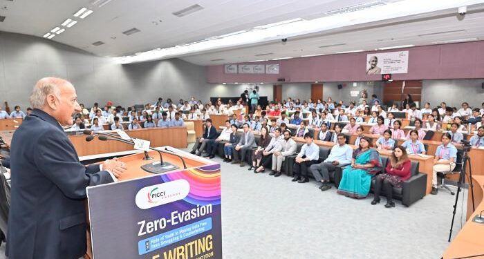 Former top spies educate children on ill-effects of illicit trade at Inter-school competition organized by FICCI CASCADE