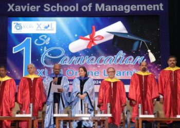 XLRI Jamshedpur holds Its 1st Convocation of Online Learning (XOL) programmes