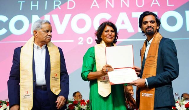 At Mahindra University Convocation, 751 students awarded degrees