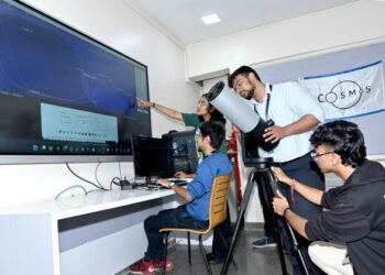 MIT-WPU, Pune sets up Ground Station for Satellite Reception and Radio Astronomy
