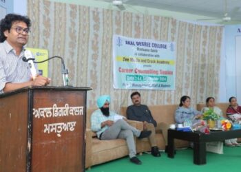 SP Cheema Guides students at Crack Academy’s Career counselling session in Sangrur