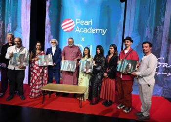 Coffee Table Book ‘Sarees: Draping Emotions,’ published by Pearl Academy in collaboration with FDCI released