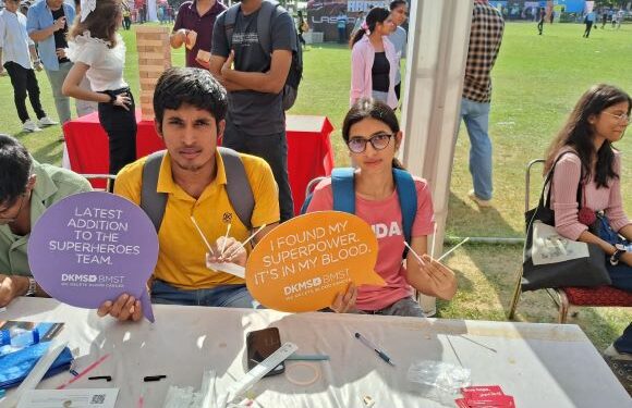 DKMS BMST Foundation India collaborated from IIT Delhi’s Rendezvous 2024, spread stem cell donation awareness