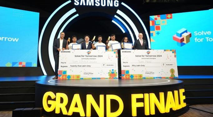 Samsung India ‘Solve for Tomorrow 2024’:  Team Eco tech innovator wins Community Champion Award & Team METAL wins Environment Champion Award