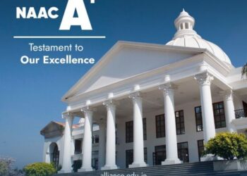 Alliance University Awarded A+ Accreditation by NAAC in first assessment cycle