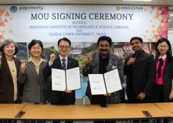 HITS Chennai partners Korea’s Global Cyber University for global brain education centre in India