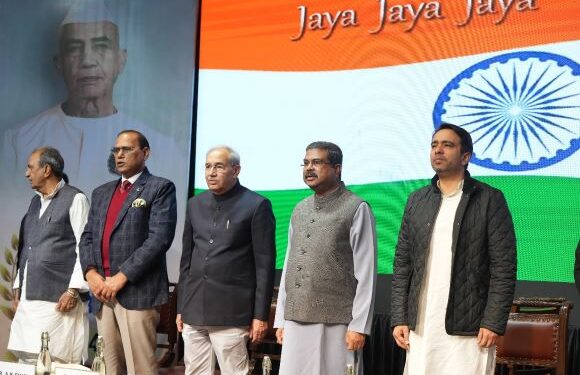 First edition of Chaudhary Charan Singh Awards Conferred on Ramon Magsaysay awardee Dr. Rajendra Singh, Maize scientist Dr. Firoz Hossain, prominent farmer  Pritam Singh, and journalist Neerja Chaudhary